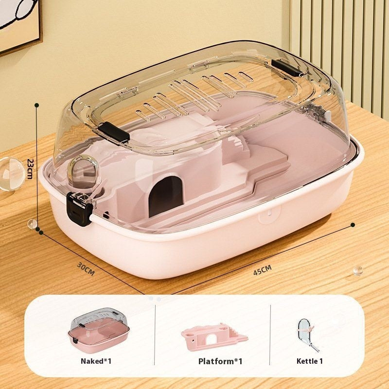 Why Your Hamster Deserves the Best: The Hamster Special Oversized Transparent Acrylic Cage